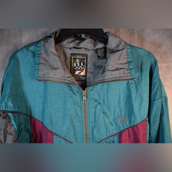 Vintage USA Olympics 90's JC Penney Men's Size M  Jacket - Picture 3 of 5